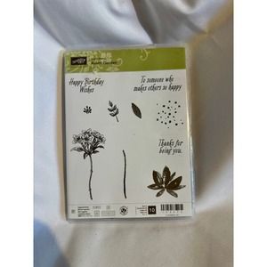Stampin’ Up Avent-Garden Happy Birthday Photopolymer stamp set